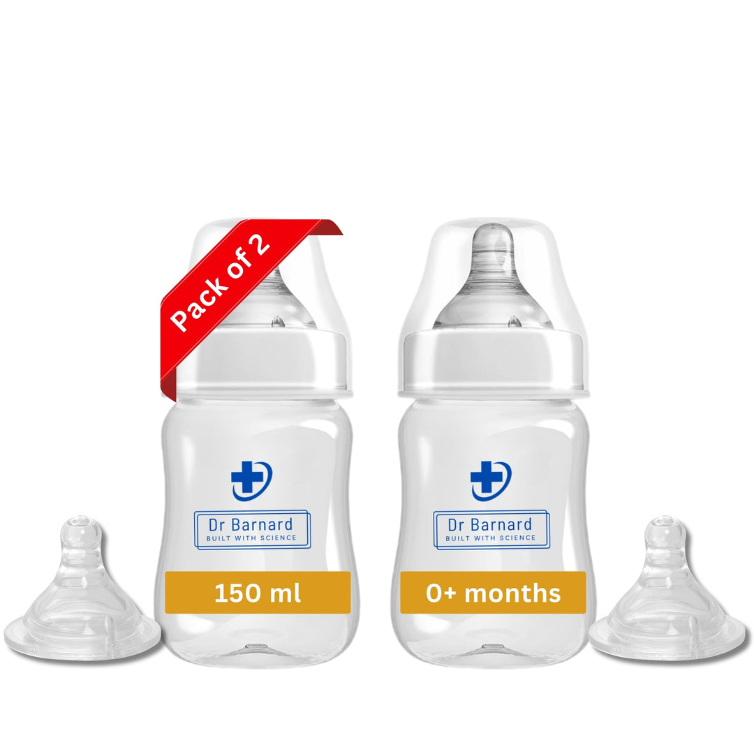 Dr Barnard Baby Feeding Bottles: Wide Neck