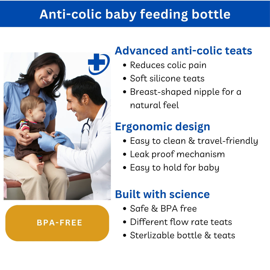 Dr Barnard Baby Feeding Bottles: Wide Neck