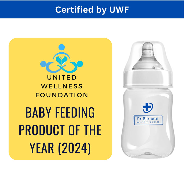 Dr Barnard Baby Feeding Bottles: Wide Neck