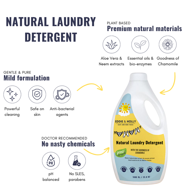 Eddie & Holly Natural Laundry Detergent